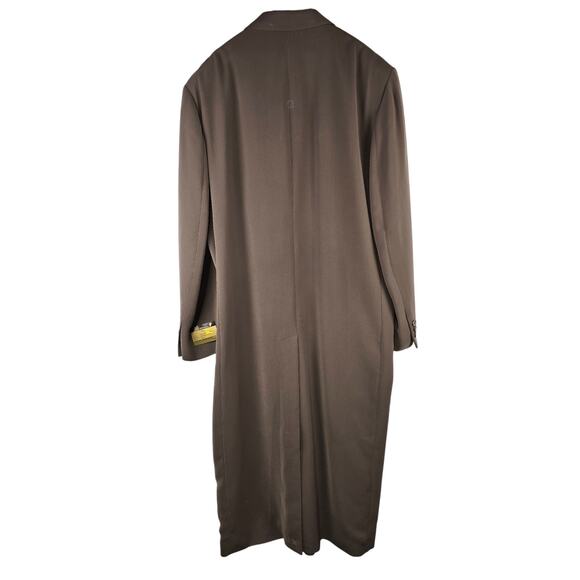 Vintage Falcone Men's Topcoat Carmel Full Length Size 50L New with tags - Picture 3 of 7